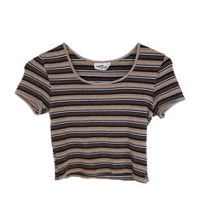 90s vintage grunge crop top